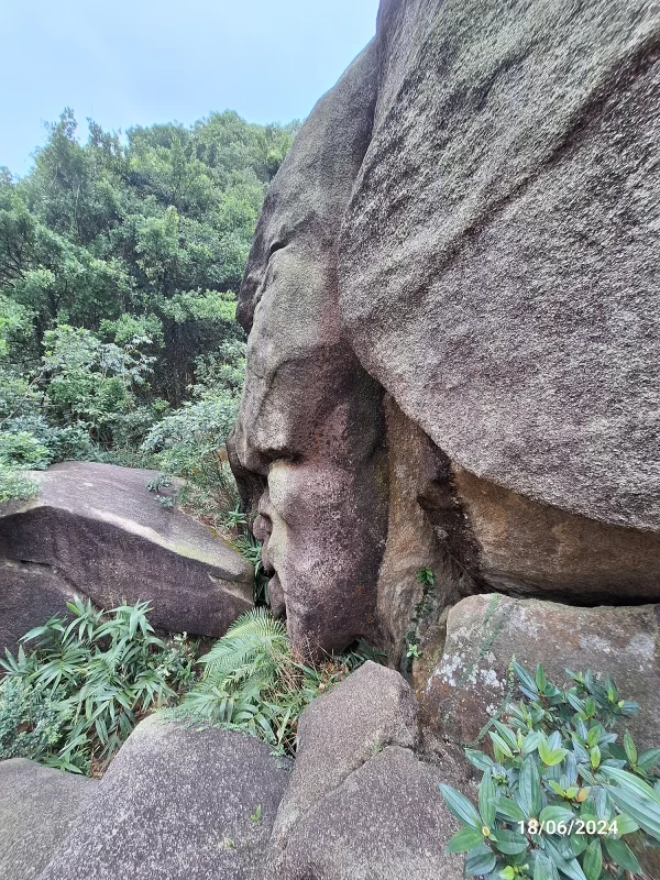人臉石